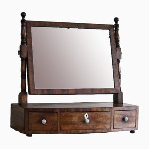 Espejo de baño de caoba de principios del siglo XIX