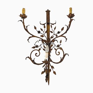 Sword Wall Lamp in the style of Maison Baguès, 1950s