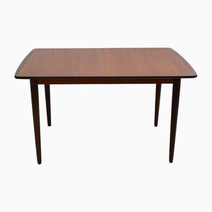 Extendable Dining Table in Teak and Ash, Denmark, 1960s