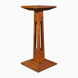 Small Antique English Victorian Display Pedestal, 1900