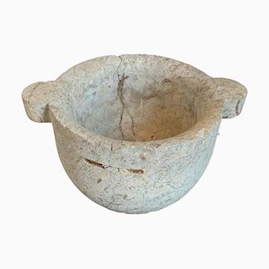 Early Renaissance Grey Marble Mortar