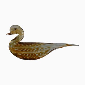 Figurine Oiseau en Verre de Murano attribuée à Gino Cenedese, 1960s