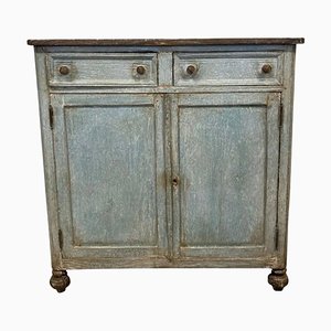 Antique Painted Tuscan Credenza, 1800s