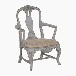 Antique Swedish Armchair, 1800s