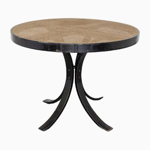 Table d'Appoint en Paille de Vienna, 1960s