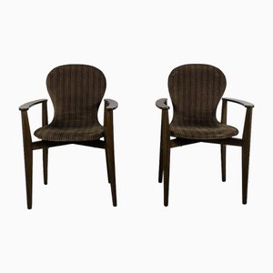 Small Armchairs from Isa Bergamo, 1950s, Set of 2