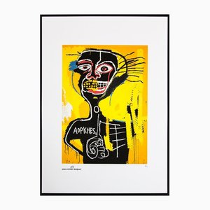 Jean-Michel Basquiat, Cabeza, 1980s, Lithograph