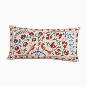 Housse de Coussin Suzani Pastel Traditionnelle Ouzbek, 2010s