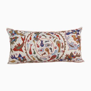 Tashkent Suzani Animal Bedding Cushion Cover, 2010s