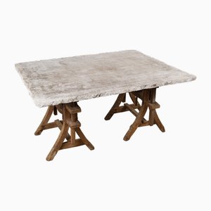 Vintage Oak Sculptors Table