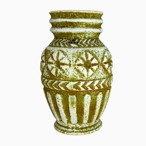 Fat Lava Pottery Vase attributed to Bay Ceramics, Germany, 1970s