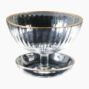 Copa de cristal de Murano inflado de Nason Moretti