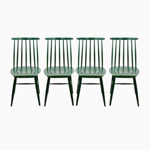 Dining Chairs by Ilmari Tapiovaara, 1960s, Set of 4