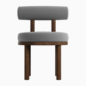 Moderner Moca Chair aus Boucle & Eiche von Collector Studio