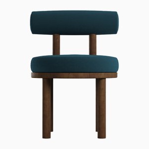 Moderner Moca Chair aus Boucle & Räuchereiche von Collector Studio