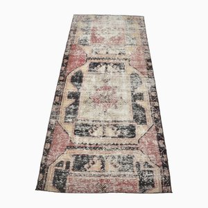 Turkish Hand-Knotted Runner Rug