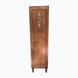 Art Deco Brown Wood Cabinet