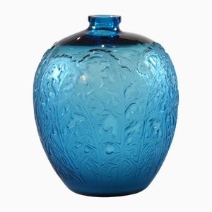Acanthes Vase by Lalique, 1920s