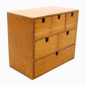 Organisateur de Tiroir en Bois pour Bureau, 1970s