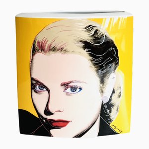 Jarrón Grace Kelly de Andy Warhol para Rosenthal, años 90