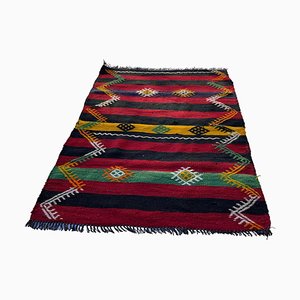 Alfombra Kilim de Anatolia turca vintage, años 30