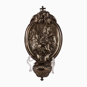 Embossed Silver Holy Water Font, 1700