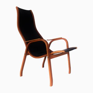 Lamino Curva Chair by Yngve Ekström, 1940s