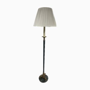 Anrica Floor Lamp in Marble and Wood, 1950s