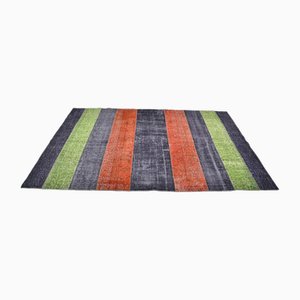 Tapis Vintage Patchy Designer, Turquie Multicolore