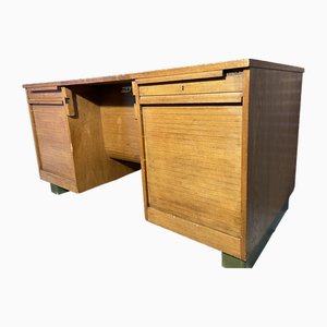 Solid Oak Desk from Soennecken