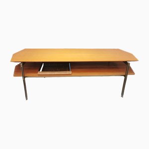 Mesa de centro vintage de madera