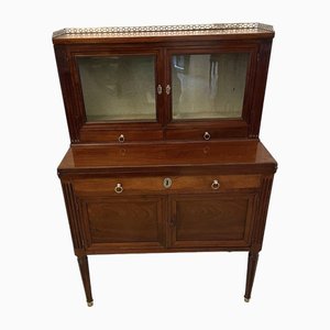 Antique French Fold Down Desk in Mahogany, 1850