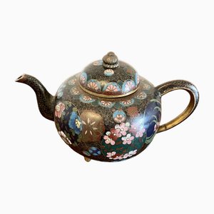 Small Antique Japanese Partition Teapot, 1900s