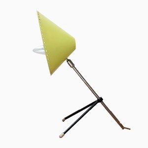 Lampada da tavolo o da parete Pinocchio Mid-Century minimalista di H. Busquet per Hala Zeist, Paesi Bassi, anni '50
