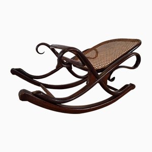 Vienna Straw Footrest N.7001 attributed by Michael Thonet, 1920s