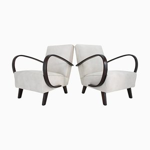Armchairs by Jindrich Halabala from Hala, 1950s, Set of 2