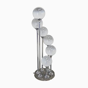 6-Arms Floor Lamp attributed to Targetti Sankey, Italy, 1960s