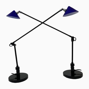 Post Modern Pola Amstelveen Table Lamps, 1980s, Set of 2