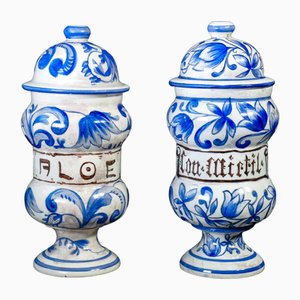 Ceramic Pharmacy Vases from Rosanna, Set of 2