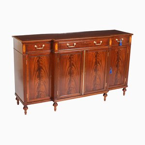 20th Century Flame Mahogany Sideboard attributed to William Tillman, 1980s