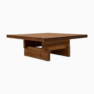 Square Pine Coffee Table by Roland Wilhelmsson for Karl Andersson & Söner AB, Sweden 1960s
