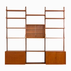Large Danish Bookcase in Teak by Poul Cadovius for Cado, 1960s