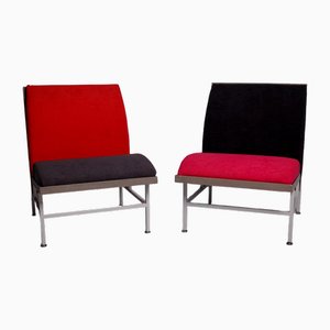 Set of Club Chairs by Ettore Sottsass for Driade, 1980