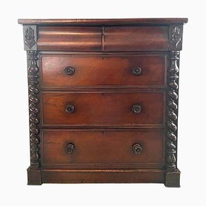 English Victorian Style Chest of Drawers, 19th Century