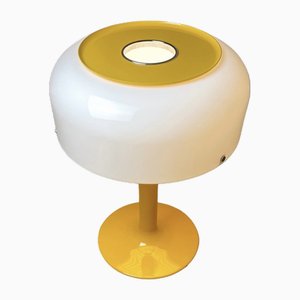 Vintage Yellow Table Lamp Knubbling by Anders Pehrson for Atelje Lyktan, Sweden, 1971