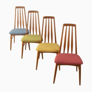 Eva Dining Chairs by Niels Koefoed for Koefoeds Hornslet, 1960s, Set of 4