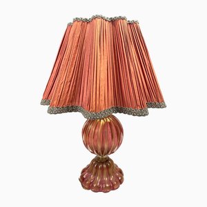 Murano Glass Table Lamp by Archimede Seguso, 1970s