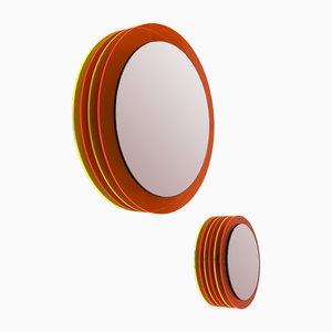 Set Anto Sunset Wall Mirrors by Andreas Berlin, Set of 2