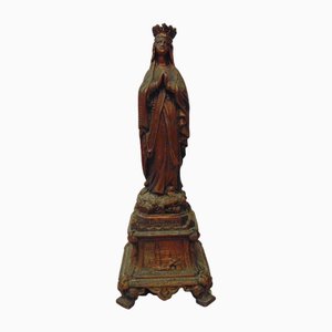 Art Deco Figurine of Our Lady of Lourdes, 1920s