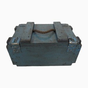 Industrial Wooden Storage Box